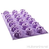 Silikomart Silicone Fancy and Function Bakeware Collection Minis Cake Pan  Fantasy  Assorted - B007IHK70Q